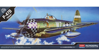 P-47D Republic, Thunderbolt - ACADEMY 12474 1/72