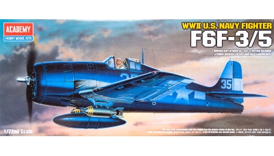 F6F-3/5 Grumman, Hellcat - ACADEMY 12481 1/72
