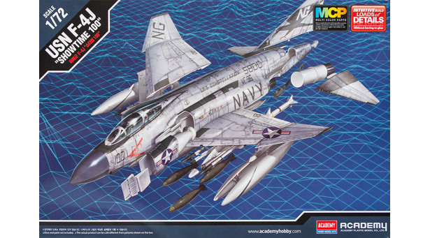 F-4J McDonnell Douglas, Phantom II - 1/72 ACADEMY 12515