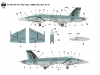 F/A-18E Boeing, McDonnell Douglas, Super Hornet - ACADEMY 12547 1/72