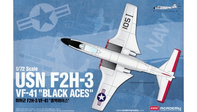 F2H-3 (F-2C) McDonnell, Banshee - ACADEMY 12548 1/72