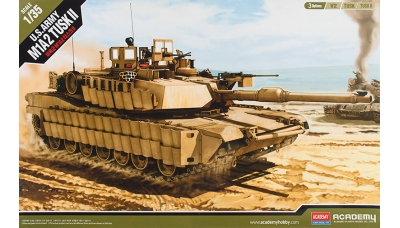 M1A2 SEP v2 TUSK I/II General Dynamics, Abrams - ACADEMY 13298 1/35
