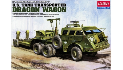 M25 Tank Transporter (G160), Dragon Wagon - ACADEMY 13409 1/72