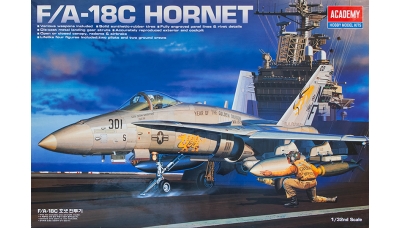 F/A-18C McDonnell Douglas, Hornet - ACADEMY 2191 1/32