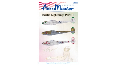 P-38J/L Lockheed, Lightning - AEROMASTER 48-510 1/48