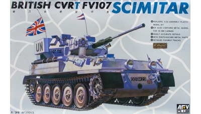 FV107 Alvis, Scimitar, CVR(T) - AFV CLUB AF35013 1/35