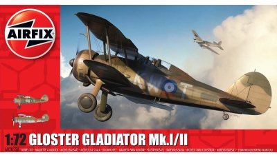 Gladiator Mk. I/II Gloster - AIRFIX A02052A 1/72