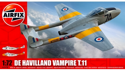 Vampire T.11 de Havilland - AIRFIX A02058 1/72