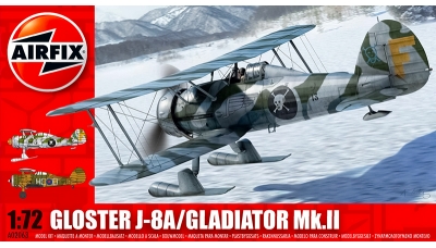 Gladiator Mk. II / J-8A Gloster - AIRFIX A02063 1/72