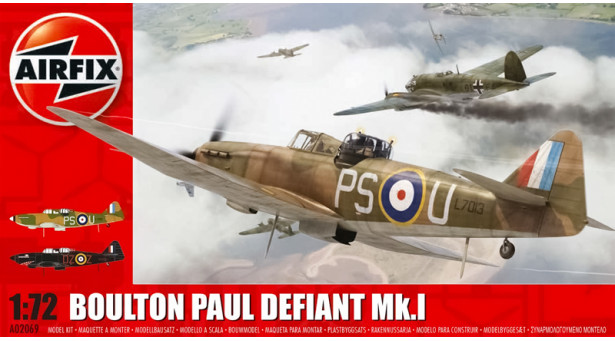Defiant Mk I Boulton Paul - 1/72 AIRFIX A02069