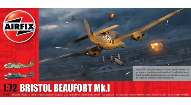 Beaufort Mk I Bristol - 1/72 AIRFIX A04021
