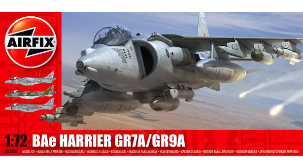 Harrier II GR.7A / GR.9A British Aerospace, McDonnell Douglas, Boeing, BAE Systems - 1/72 AIRFIX A04050