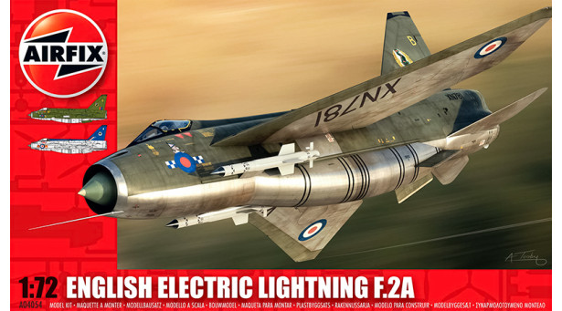 Lightning F.2A English Electric (BAC) - 1/72 AIRFIX A04054 Lightning F.2A English Electric (BAC) - 1/72 AIRFIX A04054