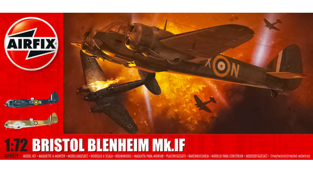 Blenheim Mk IF Bristol - 1/72 AIRFIX A04059