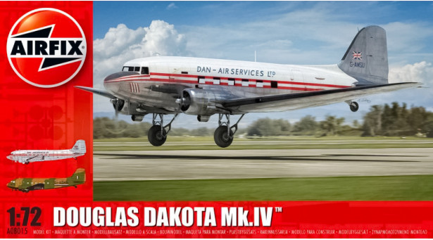 Dakota Mk. IV/C-47B Douglas, Skytrain - 1/72 AIRFIX A08015