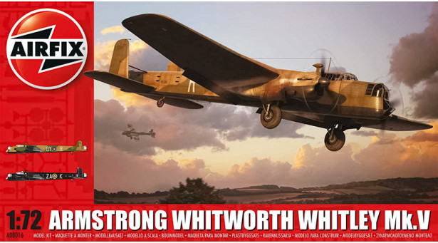 Whitley Mk. V Armstrong Whitworth - 1/72 AIRFIX A08016 Whitley Mk. V Armstrong Whitworth - 1/72 AIRFIX A08016