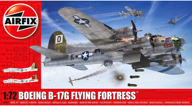 B-17G Boeing, Flying Fortress - 1/72 AIRFIX A08017