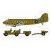 Dakota Mk. III Douglas / Willys MB, Jeep - 1/72 AIRFIX A09008. Комплект из двух сборных моделей
