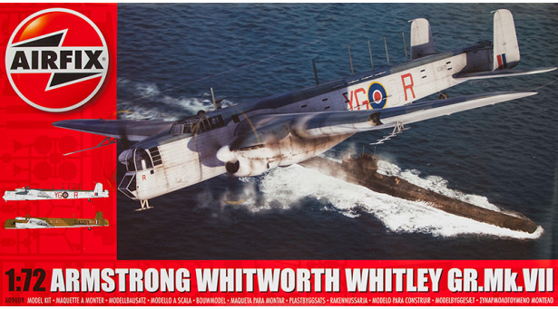 Whitley Mk. VII Armstrong Whitworth - 1/72 AIRFIX A09009 Whitley Mk. VII Armstrong Whitworth - 1/72 AIRFIX A09009