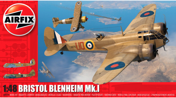 Blenheim Mk I Bristol - 1/48 AIRFIX A09190