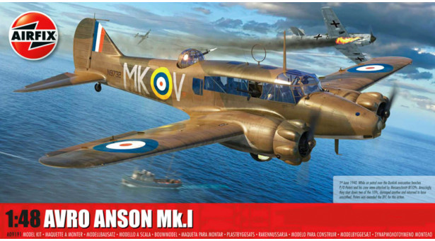 Anson Mk. I Avro - 1/48 AIRFIX A09191 Anson Mk. I Avro - 1/48 AIRFIX A09191