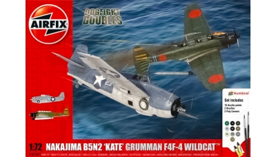 B5N2 Nakajima & F4F-4 Grumman, Wildcat - AIRFIX A50169 1/72