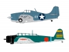 B5N2 Nakajima & F4F-4 Grumman, Wildcat - AIRFIX A50169 1/72