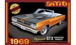 Plymouth GTX Hemi Convertible 1969 - AMT AMT1137M/12 1/25