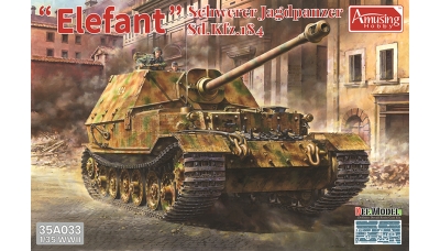 Panzerjäger Tiger (P), Sd. Kfz. 184, Elefant - AMUSING HOBBY 35A033 1/35