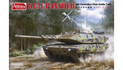 Panther KF51 Krauss-Maffei Wegmann, Rheinmetall - AMUSING HOBBY 35A047 1/35