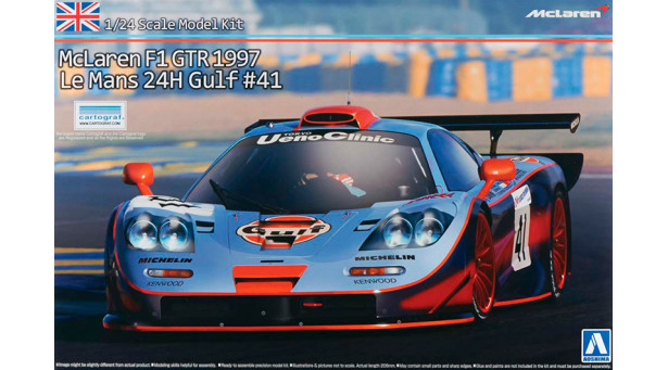 McLaren F1 GTR - 1/24 AOSHIMA 007471 SUPER CAR No. 19