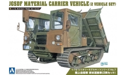 Material Handling and Carrier Vehicle Morooka - AOSHIMA 007976 No. 7 1/72