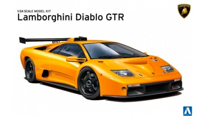 Lamborghini Diablo GTR - AOSHIMA 010693 SUPER CAR No. 25 1/24 PREORD