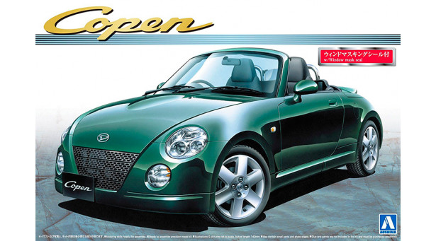 Daihatsu Copen 660 Active Top L880 2007 - 1/24 AOSHIMA 015131 THE BEST CAR GT No. 29