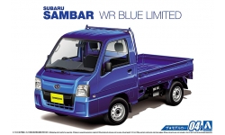Subaru Sambar Truck TT2 2011 - AOSHIMA 051559 MODEL CAR No. 4 1/24 PREORD