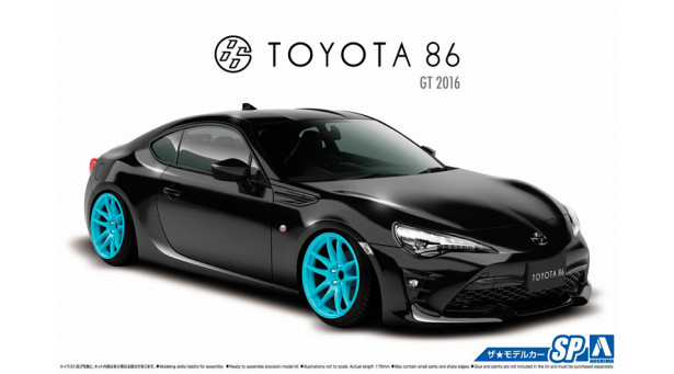 Toyota 86 / GT86 (ZN6) 2016 - 1/24 AOSHIMA 051795 MODEL CAR No. SP