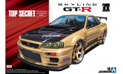 Nissan Skyline GT-R (BNR34) 2002 - AOSHIMA 053041 TUNED CAR No. 15 1/24 PREORD