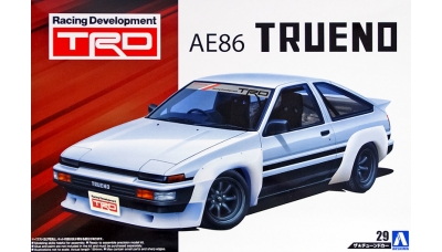 Toyota Sprinter Trueno AE86 1985 - AOSHIMA 053607 TUNED CAR No. 29 1/24 PREORD