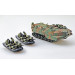 AAVC-7A1 RAM/RS (Assault Amphibious Vehicle Command) FMC Corporation, United Defense, Amtrack - 1/72 AOSHIMA 056653 SP