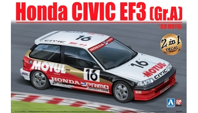 Honda Civic 1.6 Si EF3 1988 - AOSHIMA 098301 BEEMAX No. 10 1/24 PREORD