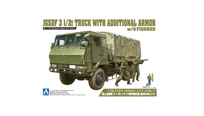 Type 73 Heavy Truck 3.5t Isuzu - AOSHIMA 012086 No. 11 1/72