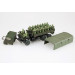 Type 73 Heavy Truck 3.5t Isuzu - 1/72 AOSHIMA 012093 No. 12. 20 фигурок в комплекте