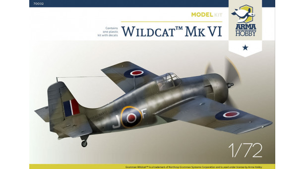 Wildcat Mk VI General Motors - 1/72 ARMA HOBBY 70032