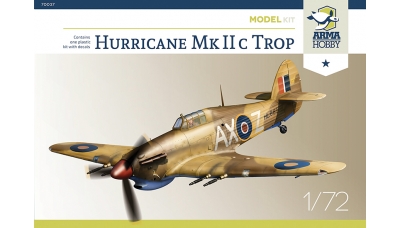 Hurricane Mk. IIc Hawker - ARMA HOBBY 70037 1/72