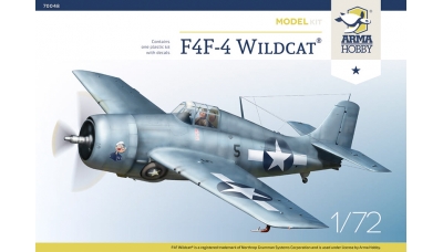F4F-4 Grumman, Wildcat - ARMA HOBBY 70048 1/72