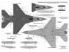 F-16C Lockheed Martin, Fighting Falcon - ASTRA DECALS ASD-4808 1/48