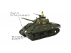 M4A2, Sherman - ASUKA 35-032 1/35