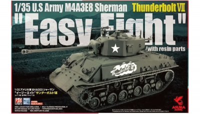M4A3E8, Sherman, Easy Eight - ASUKA 35-040 1/35
