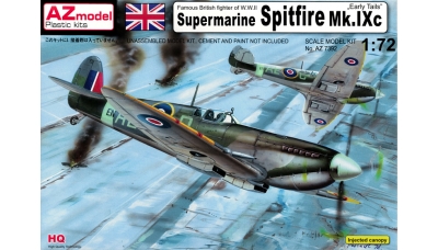 Spitfire Mk IXc Supermarine - AZ MODEL AZ7392 1/72