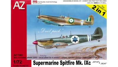 Spitfire Mk IXc Supermarine - AZ MODEL AZ7393 1/72